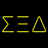 Sigma Xi Delta Enseigne Néon