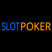 Slot Poker 2 Enseigne Néon