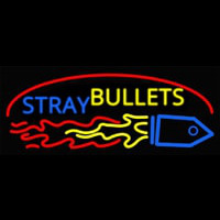 Stray Bullets Enseigne Néon