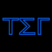 Tau Sigma Gamma Enseigne Néon