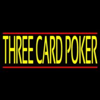 Three Card Poker Enseigne Néon