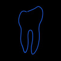 Tooth Logo Enseigne Néon