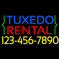 Tu edo Rental With Phone Number Enseigne Néon