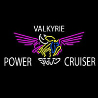 Valkyrie Power Cruiser Club Enseigne Néon