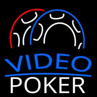 Video Poker Enseigne Néon