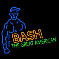 WWE The great American bash Enseigne Néon