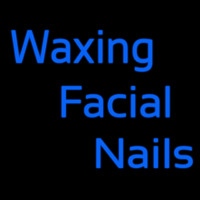 Wa ing Facial Nails Enseigne Néon