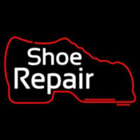 White Shoe Repair With Shoe Enseigne Néon