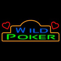 Wild Poker 1 Enseigne Néon