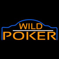 Wild Poker 3 Enseigne Néon