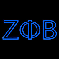 Zeta Phi Beta Enseigne Néon