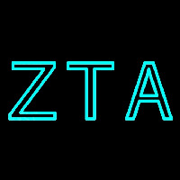 Zeta Tau Alpha Enseigne Néon