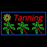 Tanning With Logo Enseigne Néon