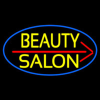 Yellow Beauty Salon Enseigne Néon