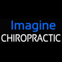 Imagine Chiropractic Enseigne Néon