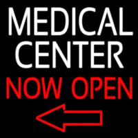 Medical Center Now Open Enseigne Néon